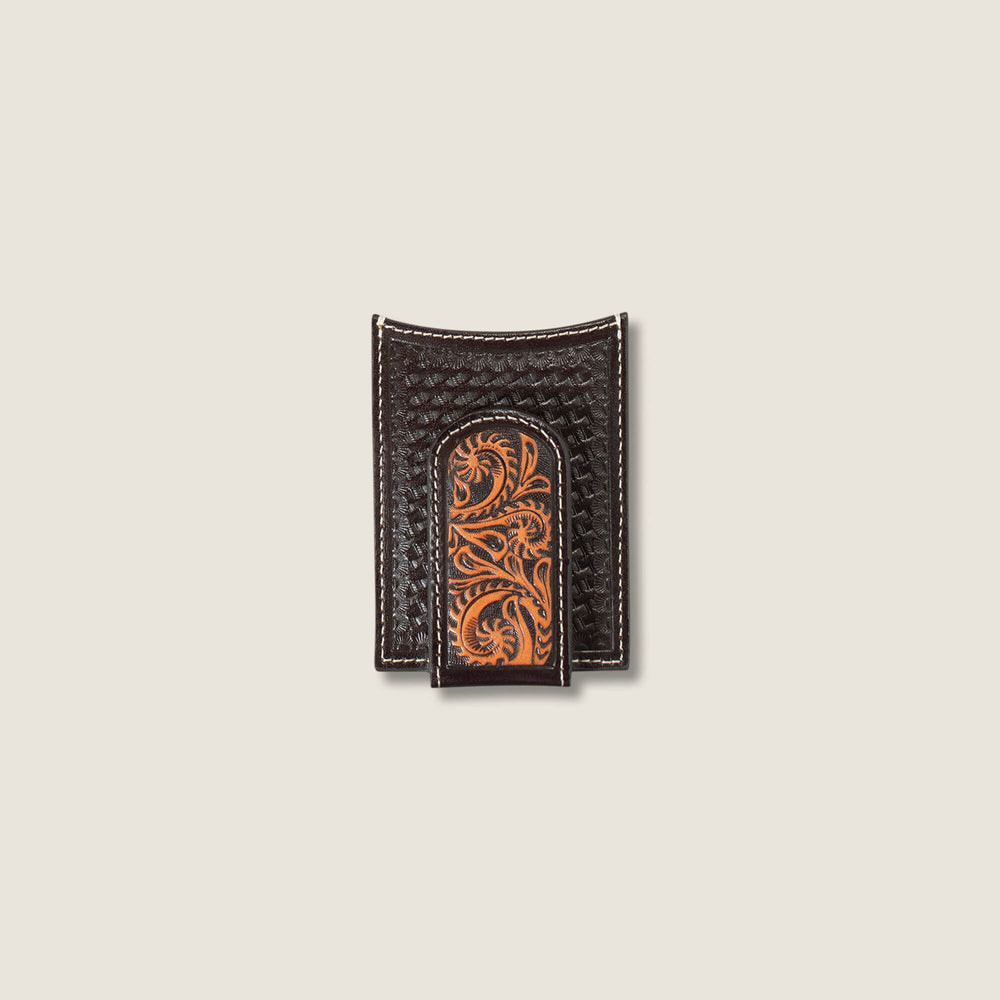 Cross Front Pocket Men - BROWN