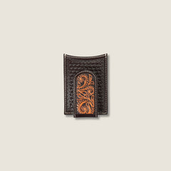 Cross Front Pocket Men - BROWN