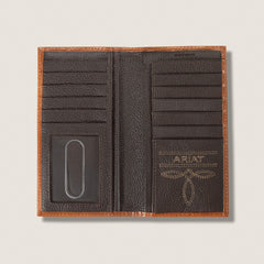 Weaved Rodeo Wallet Men - BROWN