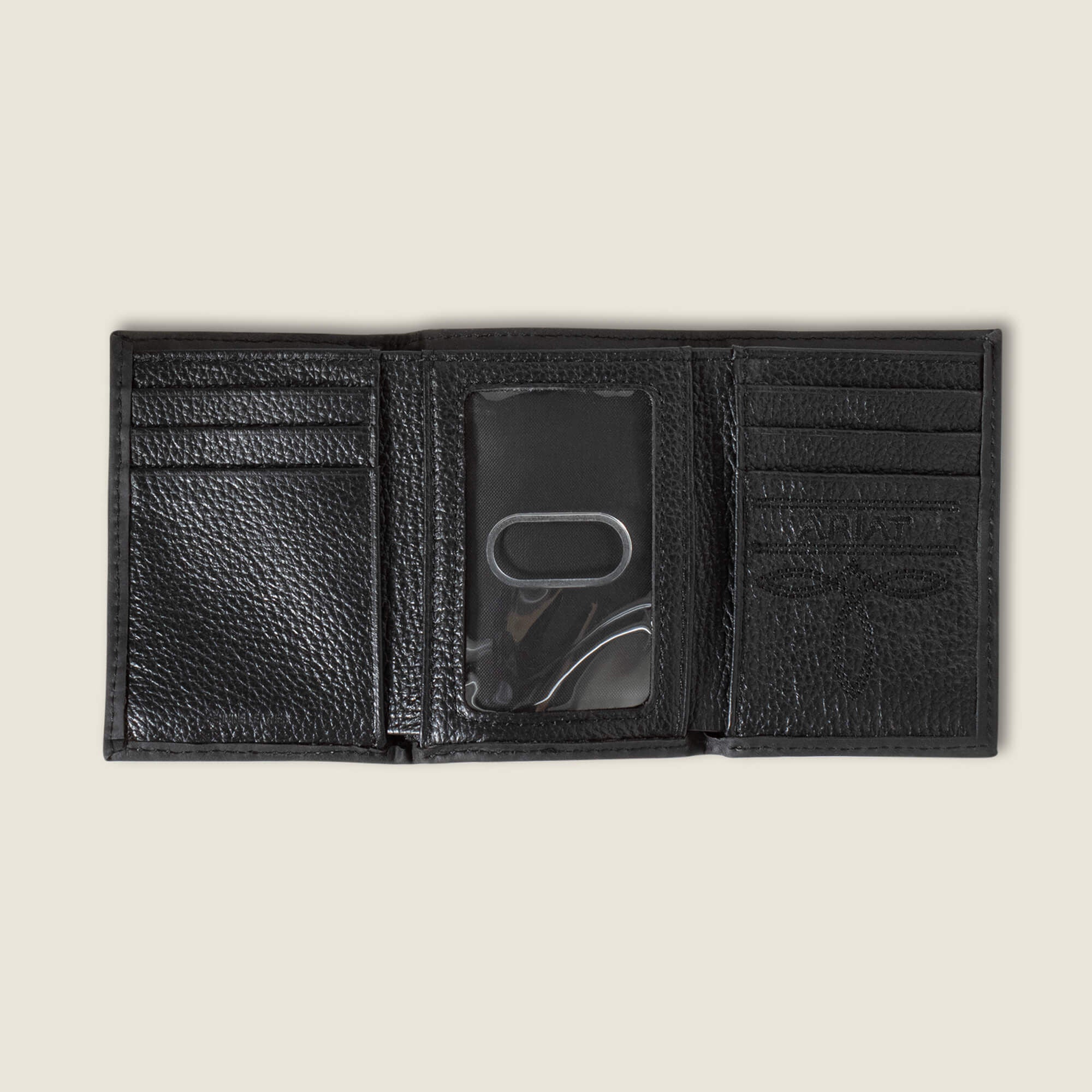 Southwest Diamond Trifold Wallet Men - BLACK