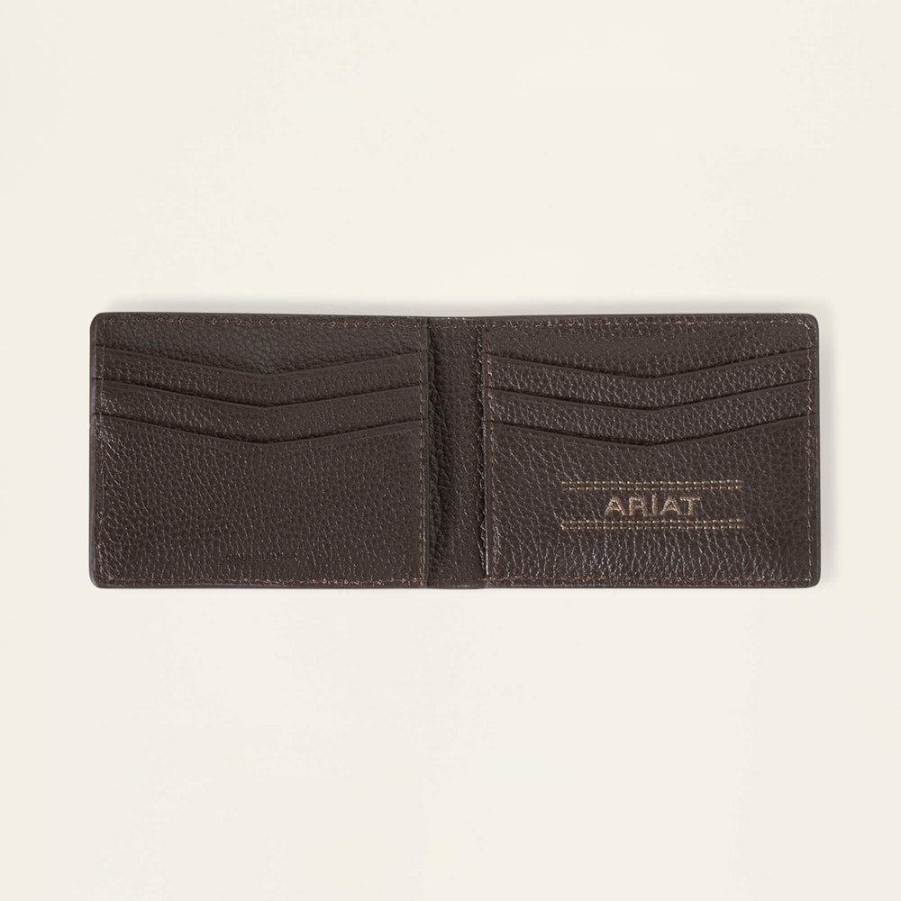 Southwest Diamond Money Clip Men - BROWN