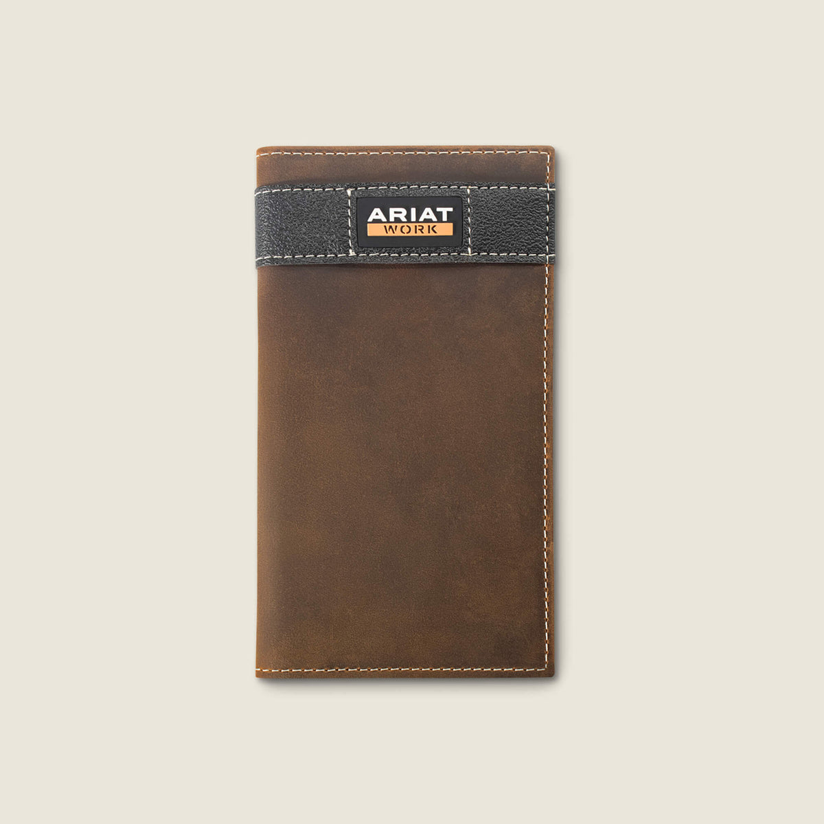 Work Canvas Money Clip Wallet Men - BROWN