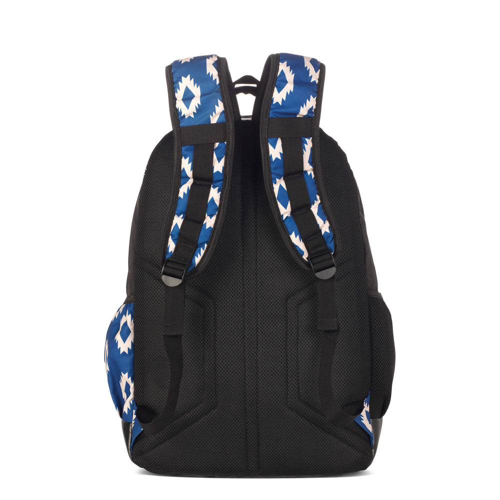 Southwest Diamond Print Backpack Men / Women - BLUE