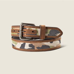 Work Camo Suede Inlay Belt Men - MULTI