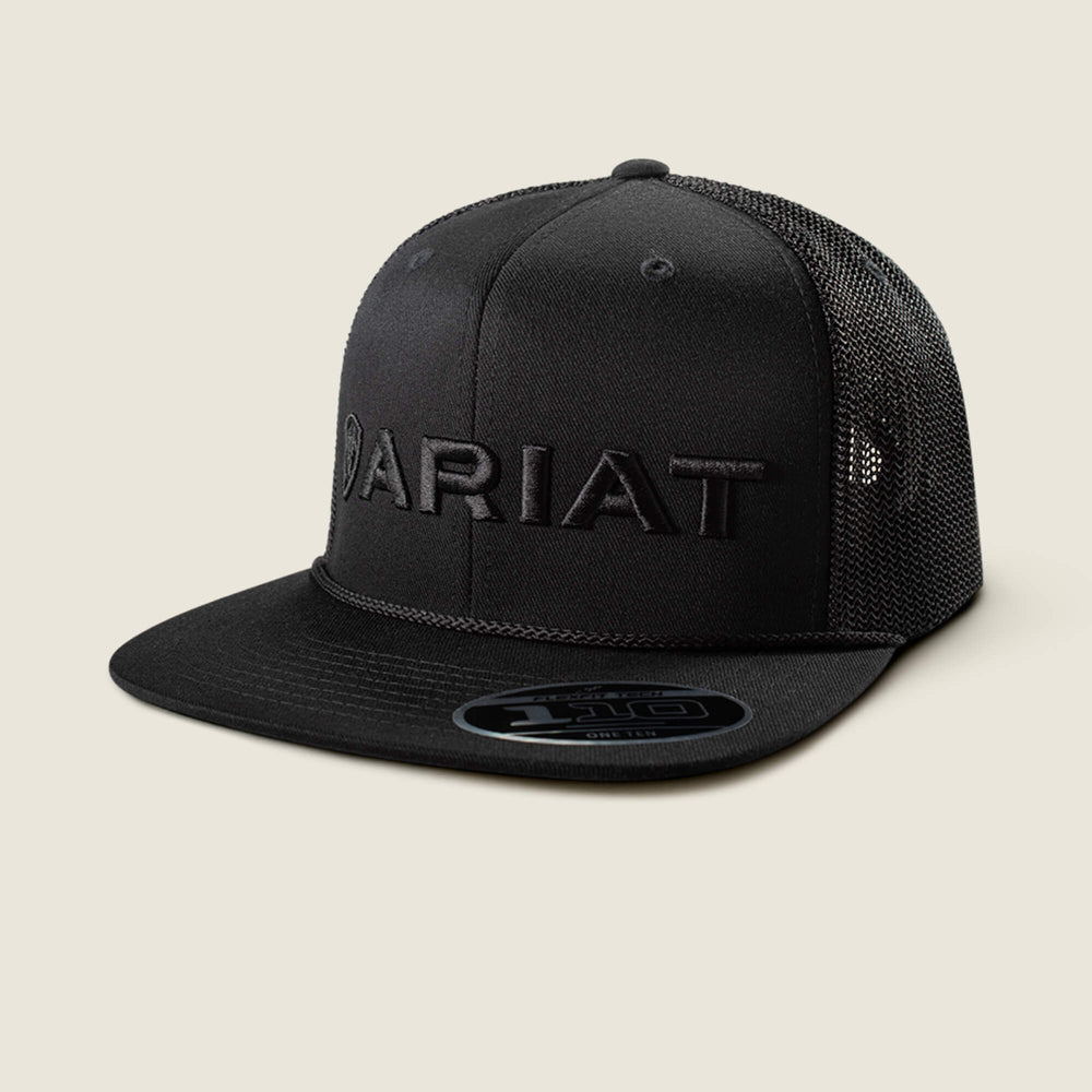 3D Embroidered Cap Men - BLACK