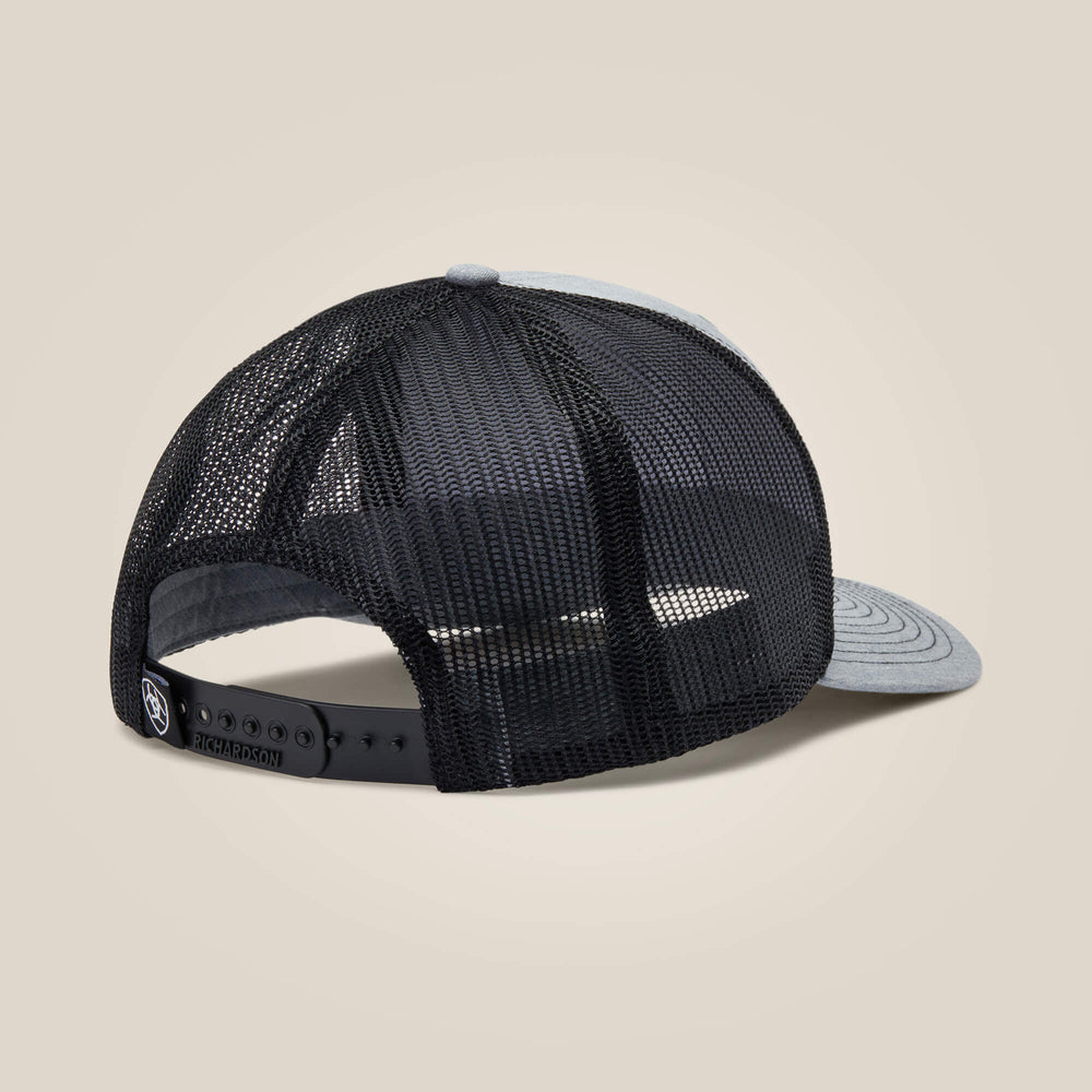 Flag Patch Cap Men - GREY/BROWN