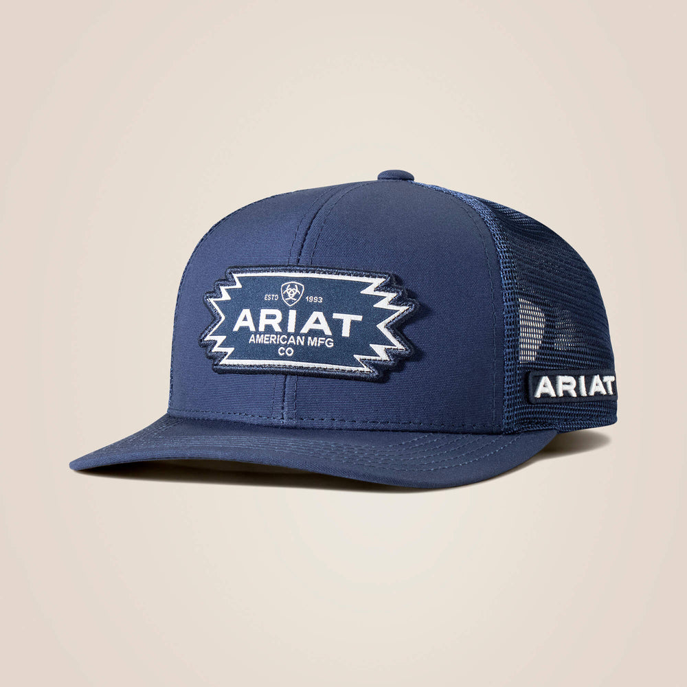 Aztec Logo Patch Cap Men - BLUE