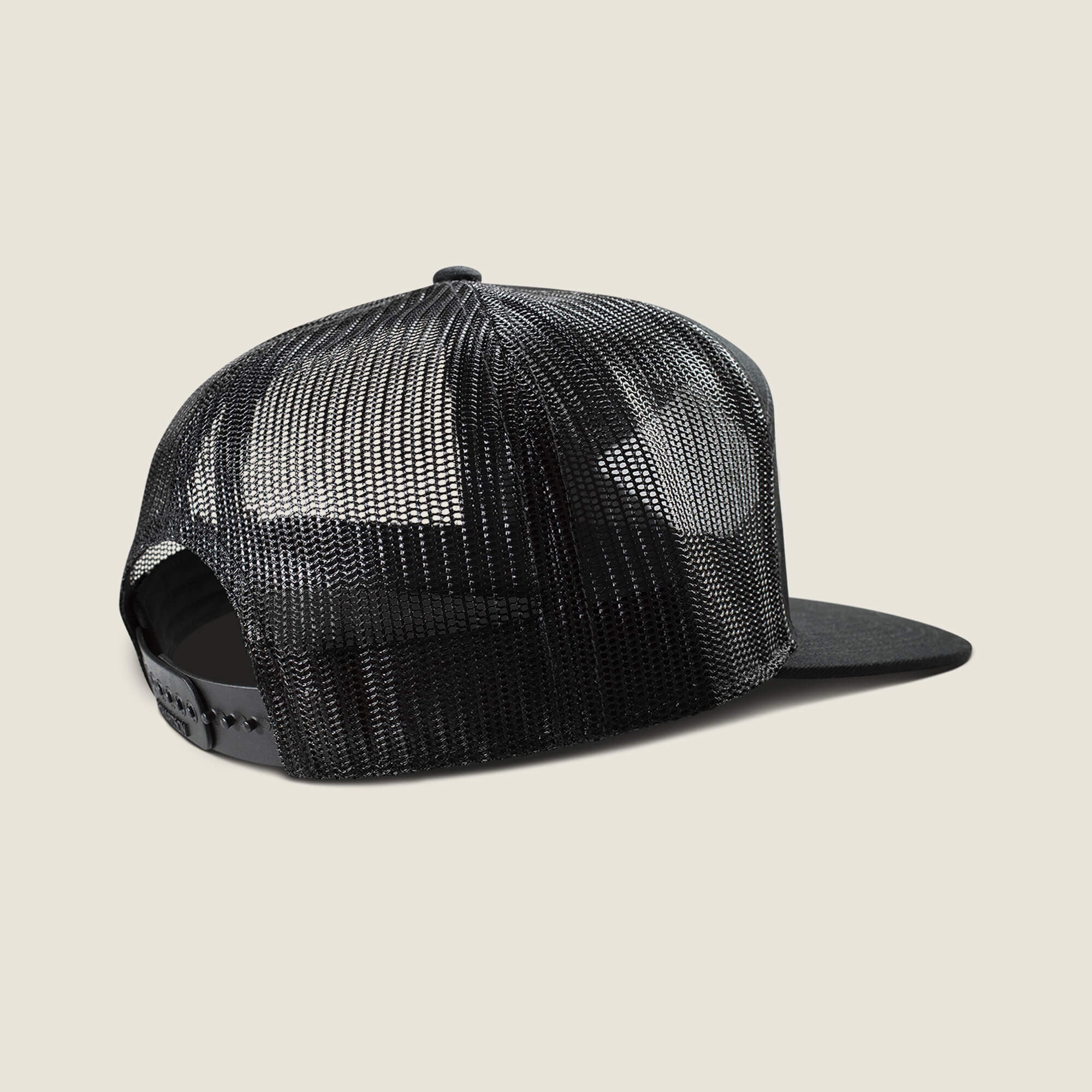 7 Panel American Original Diamond Patch Cap Men - BLACK
