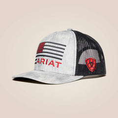 Flag Logo Cap Men - GREY