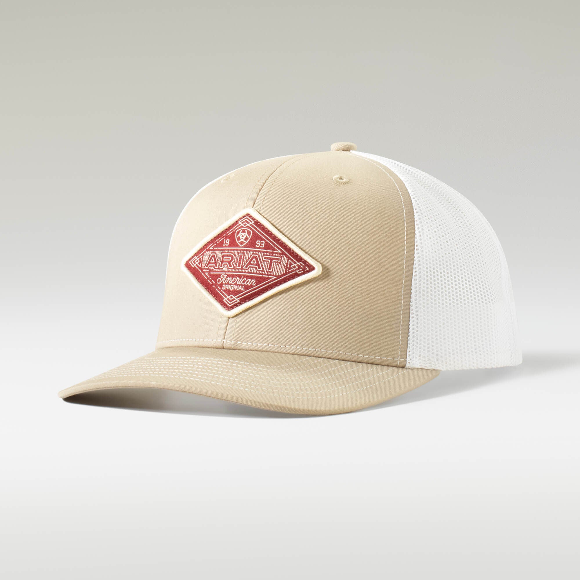 Wine Patch Cap Men - BROWN