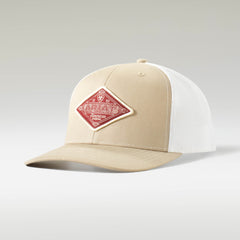 Wine Patch Cap Men - BROWN