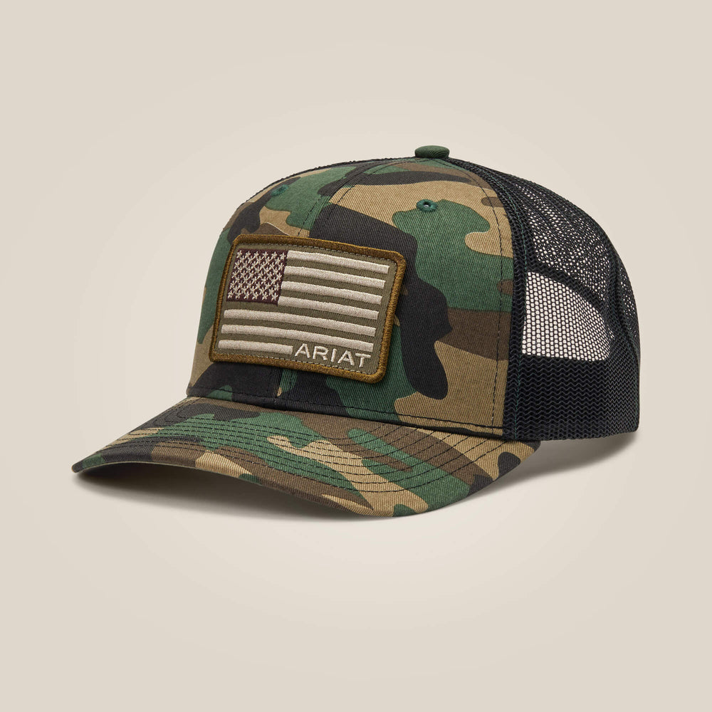 Flag Patch Cap Men - CAMO