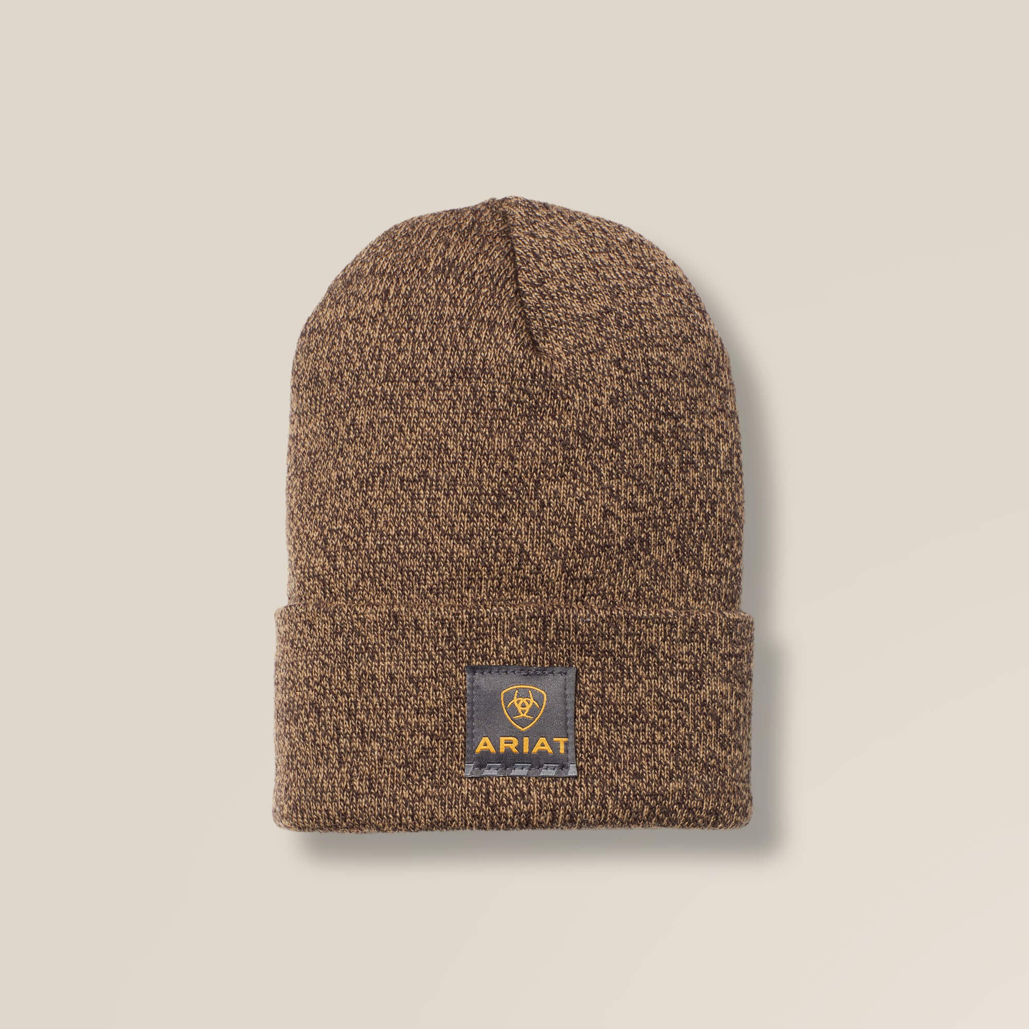 Rebar Watch Cap Men - DARK BROWN/SANDSTONE