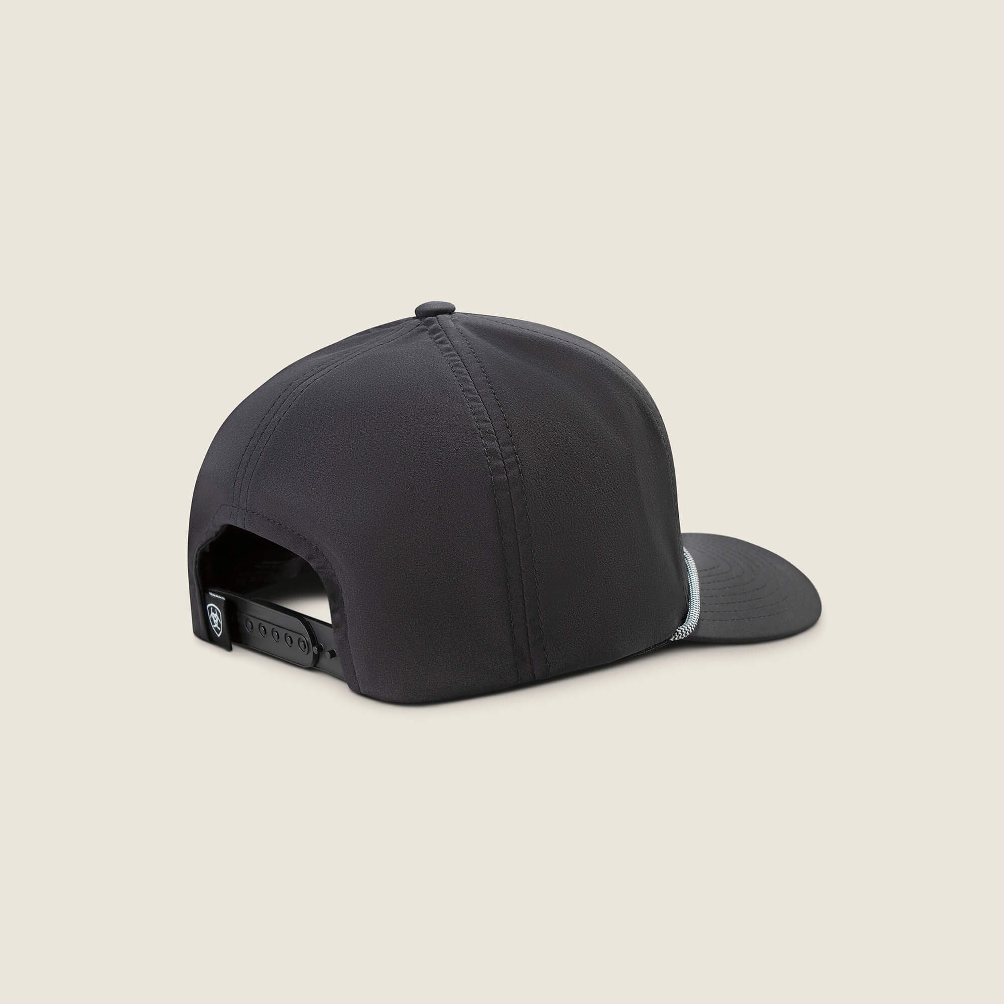Rebar Script Patch Cap Men - BLACK