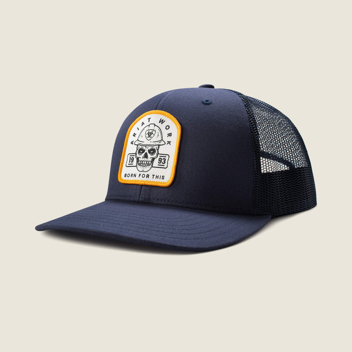Work Roughneck Patch Snapback Cap Men - NAVY