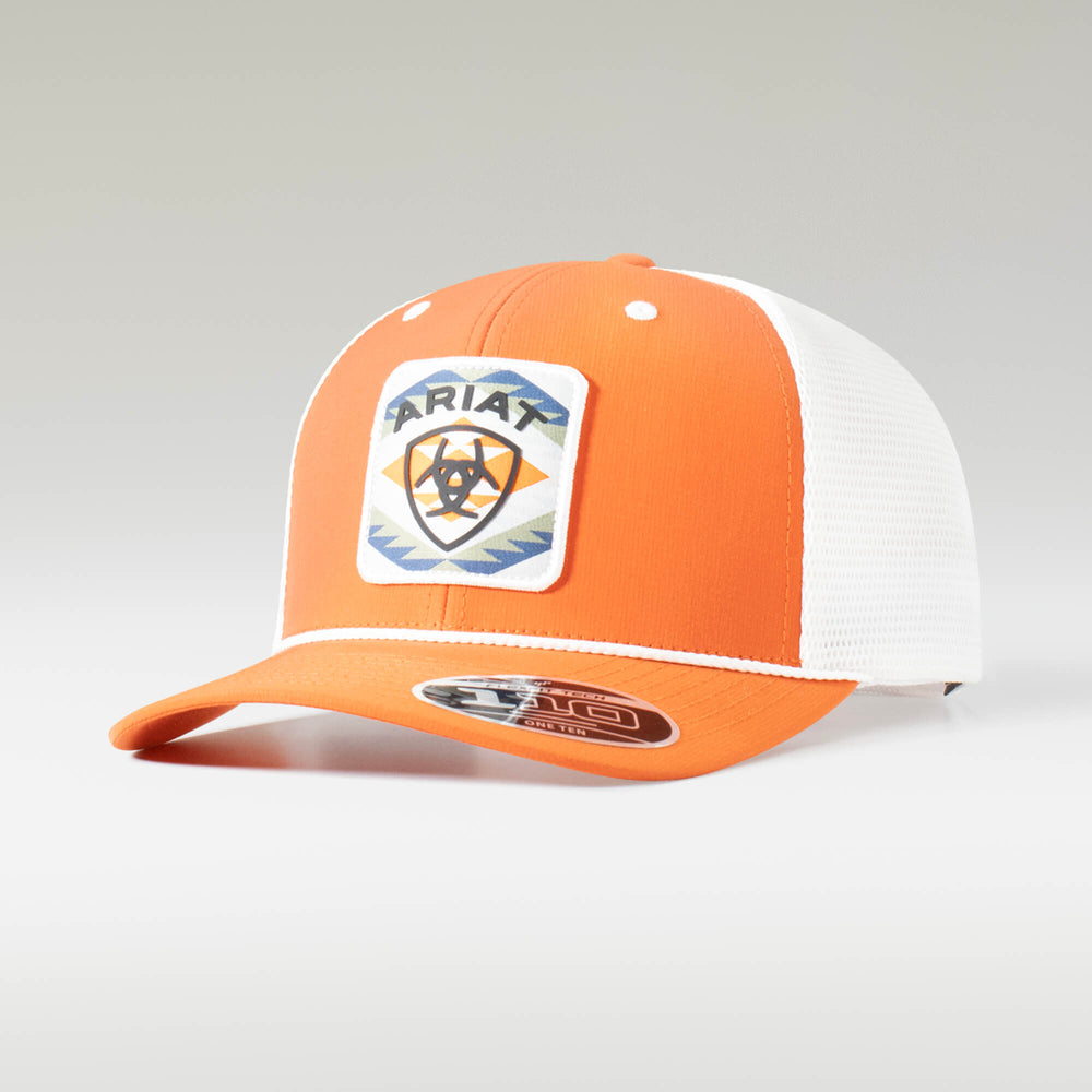 Geo Patch Rope Cap Men - ORANGE