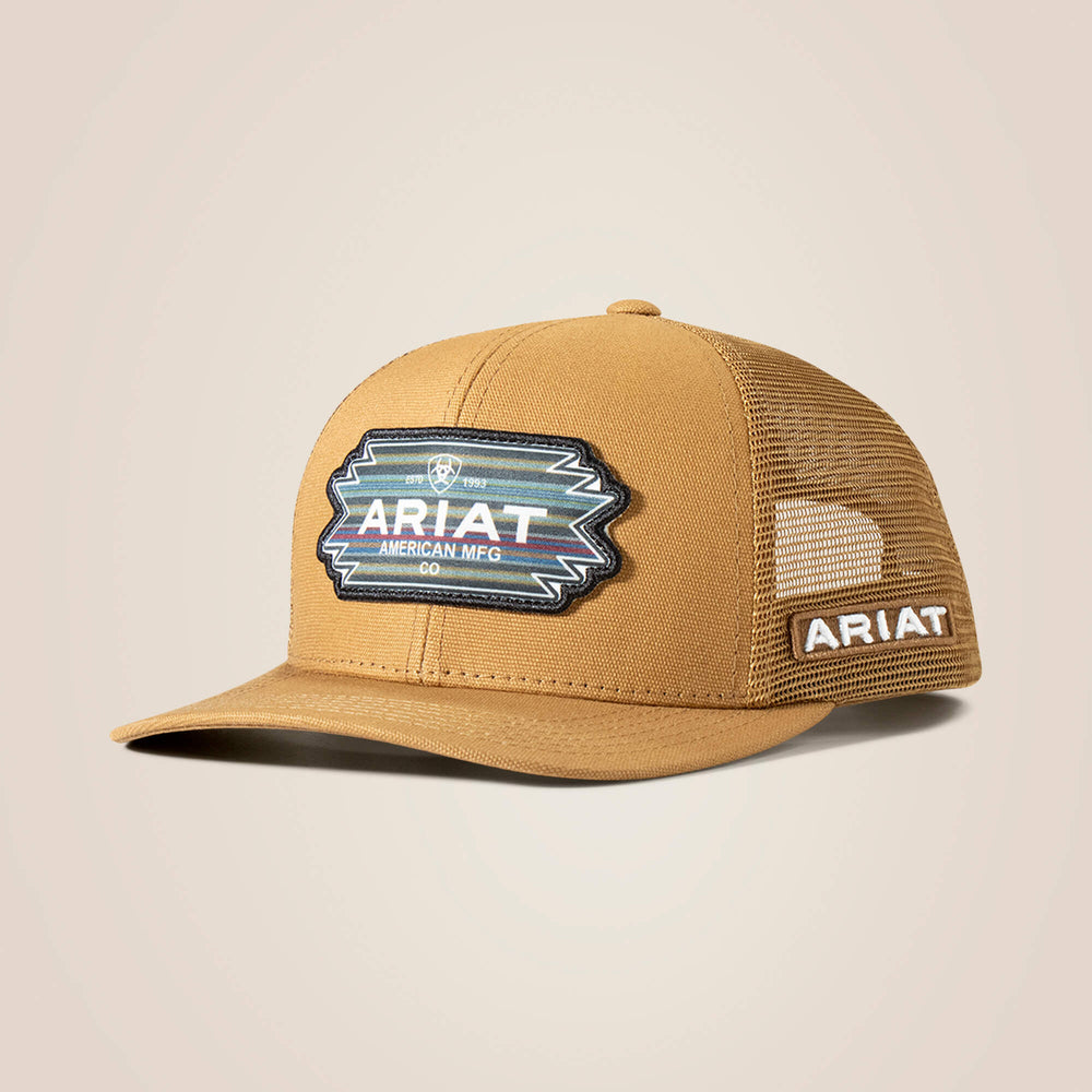 Aztec Logo Patch Cap Men - BEIGE/KHAKI