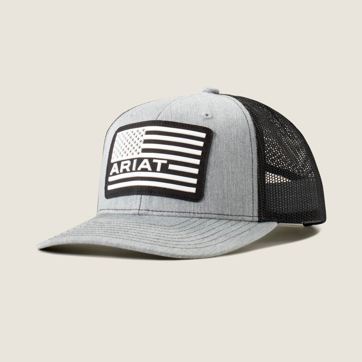 Red/ White/ Blue Logo Cap Men - GREY