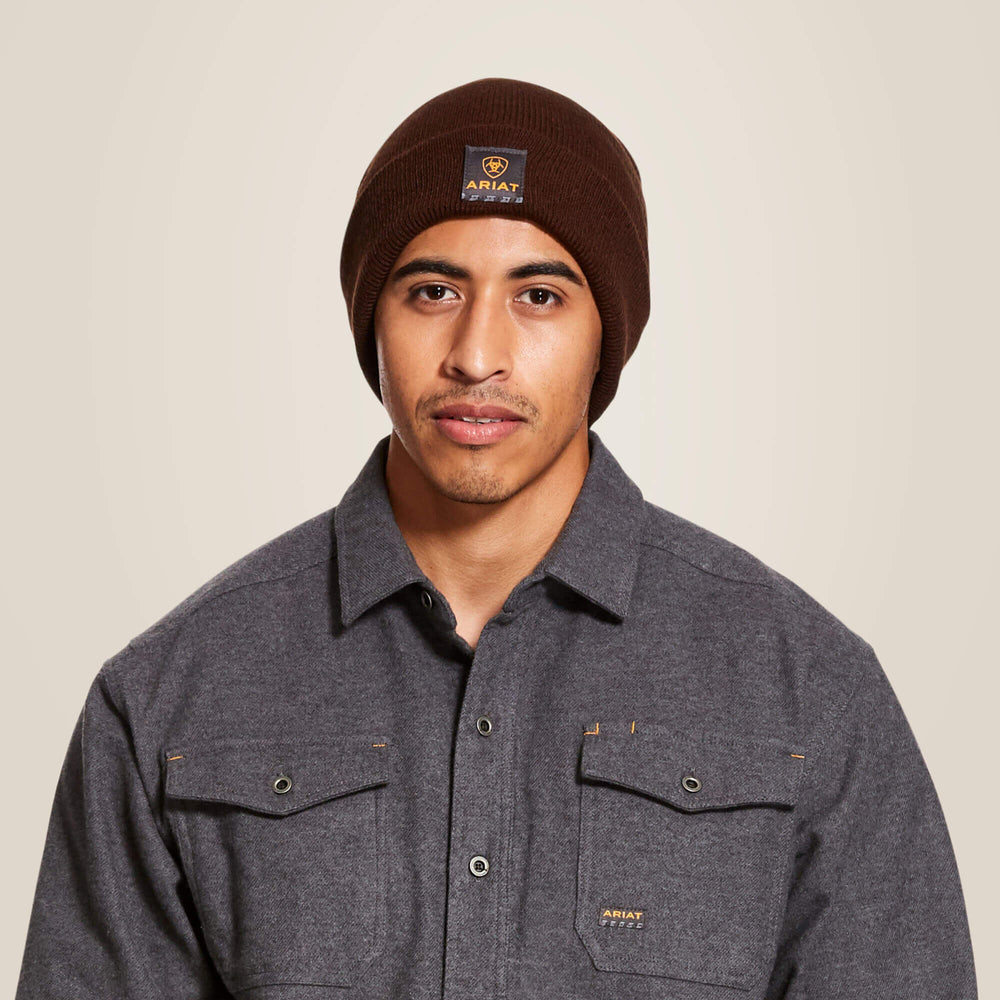 Rebar Watch Cap Men - BROWN