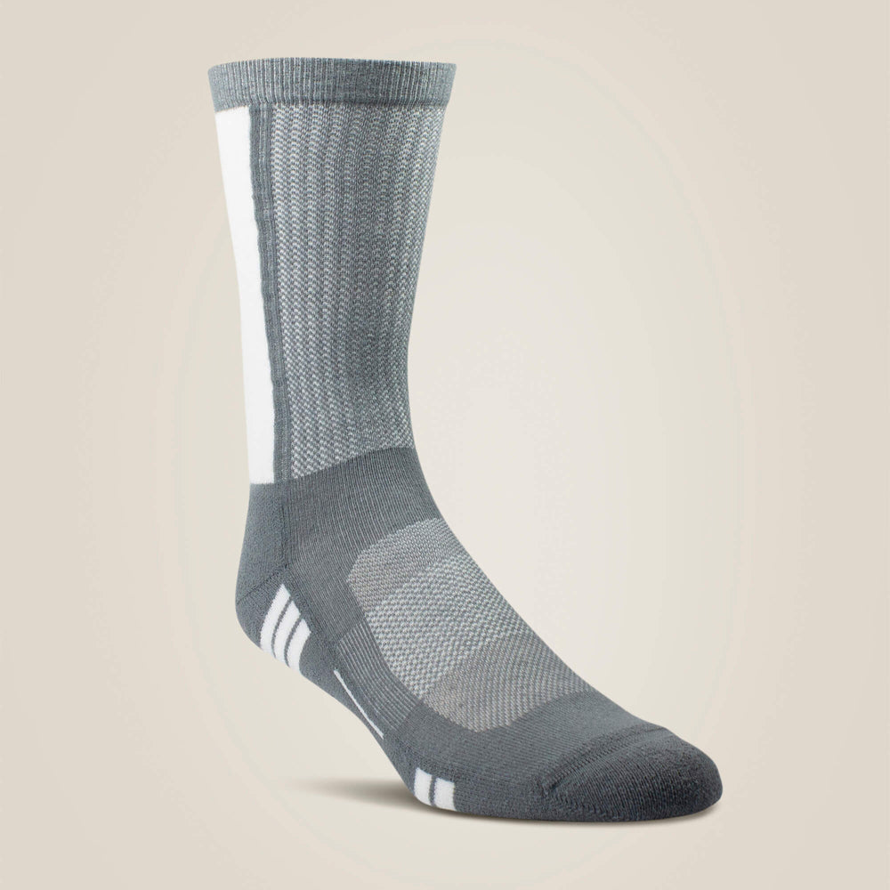 VentTEK® Mid Calf Performance Sock 2 Pair Pack Men / Women - GRAY