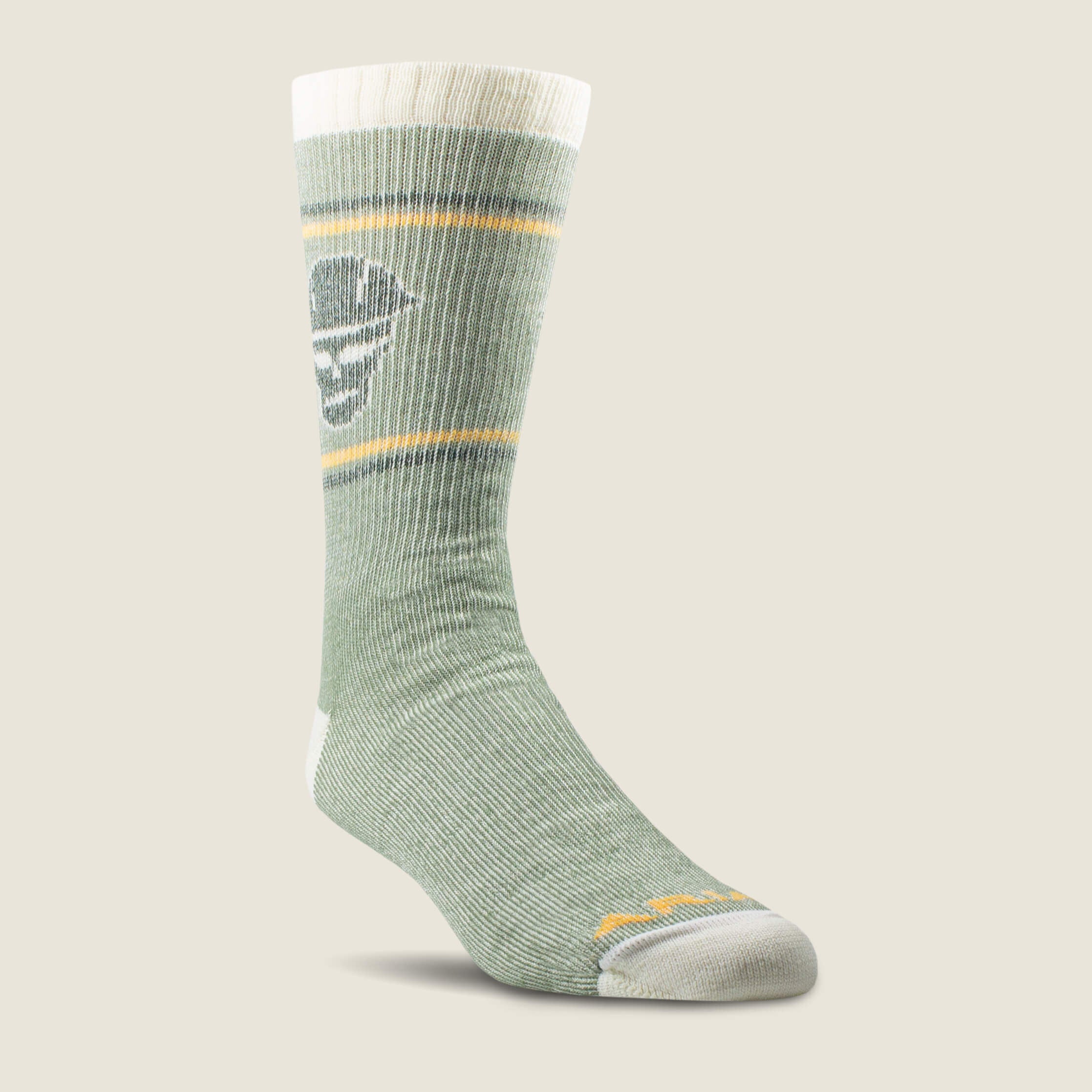 Heritage Merino Wool Blend Work Sock Men / Women - ROUGHNECK GREEN