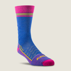 Technical Merino Wool Blend Steel Toe Work Sock Men / Women - SUPERIOR BLUE