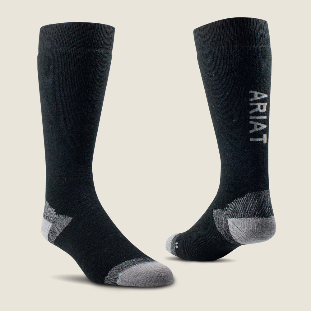 Country Performance Merino Socks Men / Women - BLACK