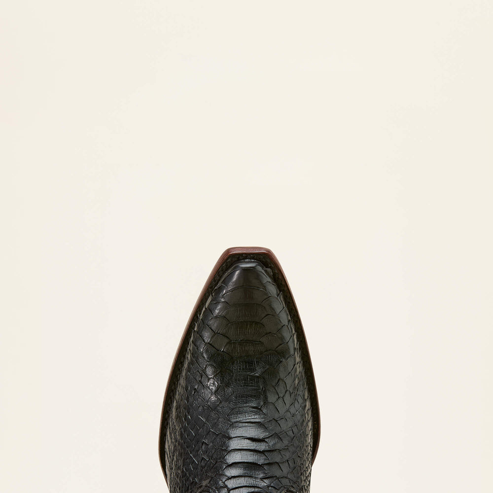 Amora Star X Toe Western Boot Women - BLACK PYTHON/MIDNIGHT