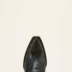 Amora Star X Toe Western Boot Women - BLACK PYTHON/MIDNIGHT