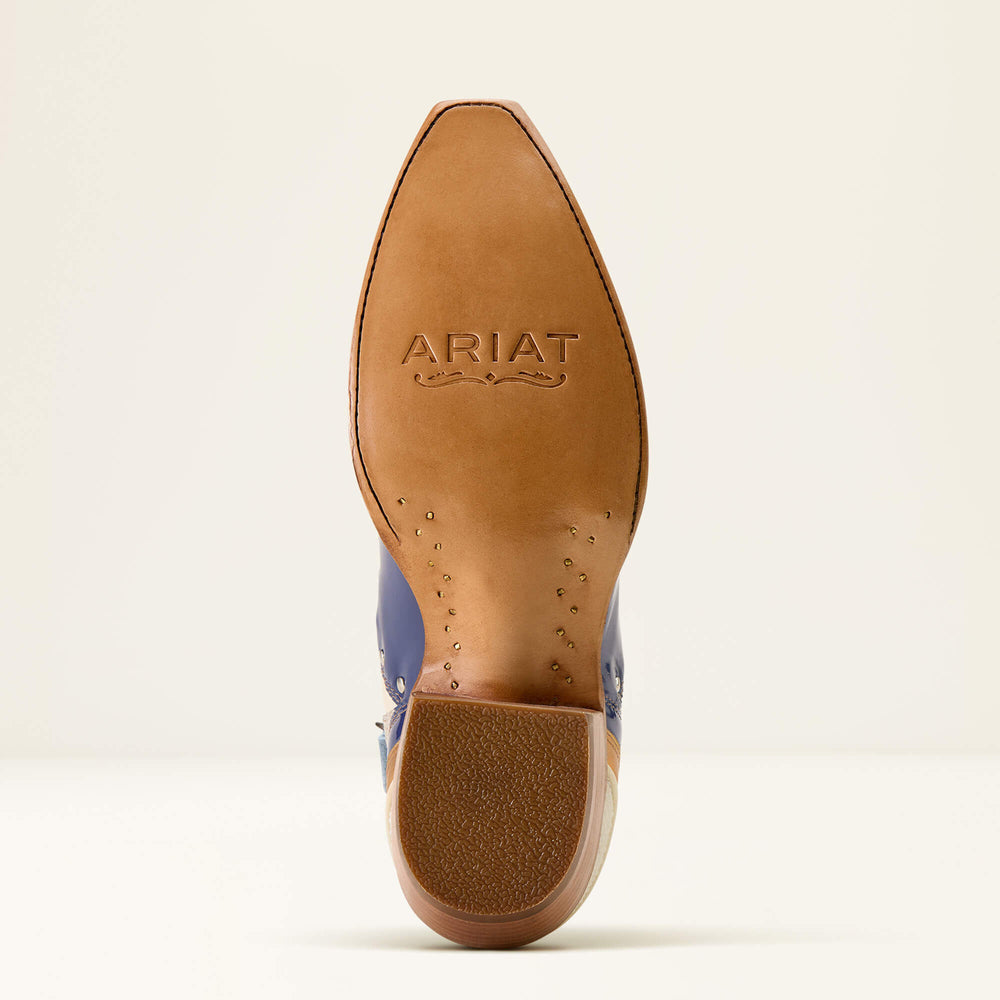 Superstarz X Toe Western Boot Women - SOMETHING BLUE/IVORY PEARL