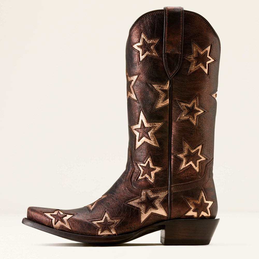 Hazen Star X Toe Western Boot Women - BRONZE DREAM
