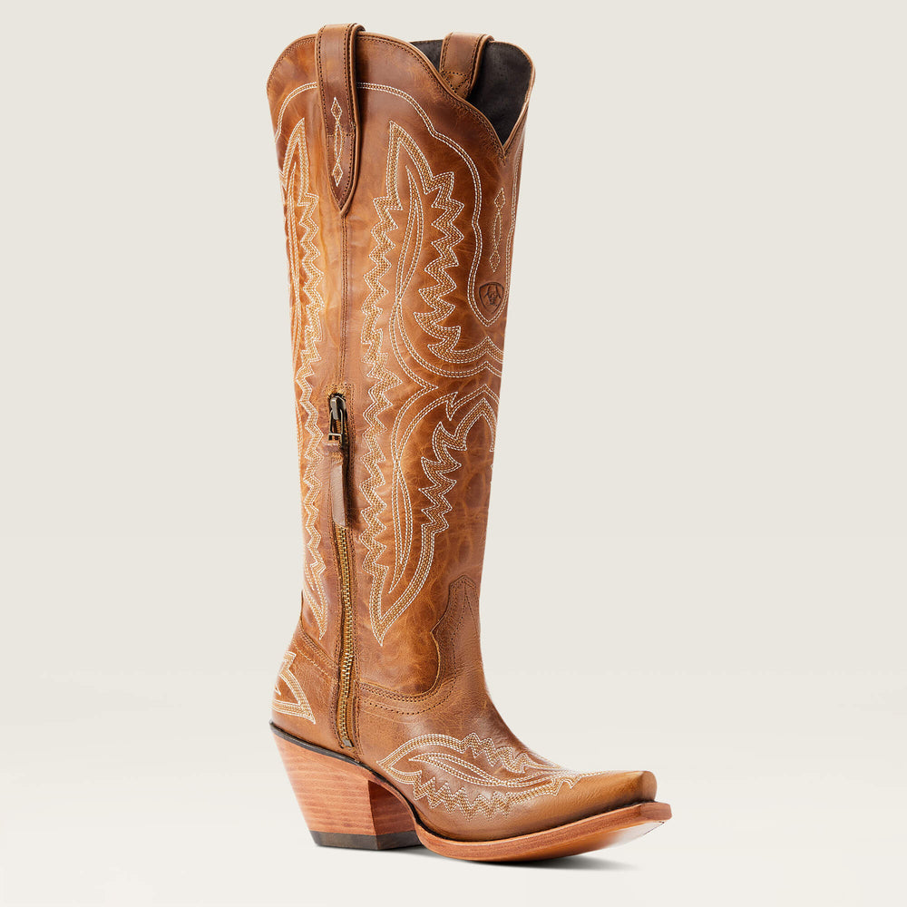 Casanova X Toe Western Boot Women - SHADES OF GRAIN