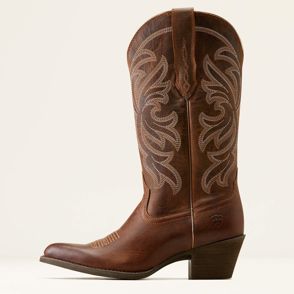 Heritage J Toe Western Boot Women - SASSY BROWN
