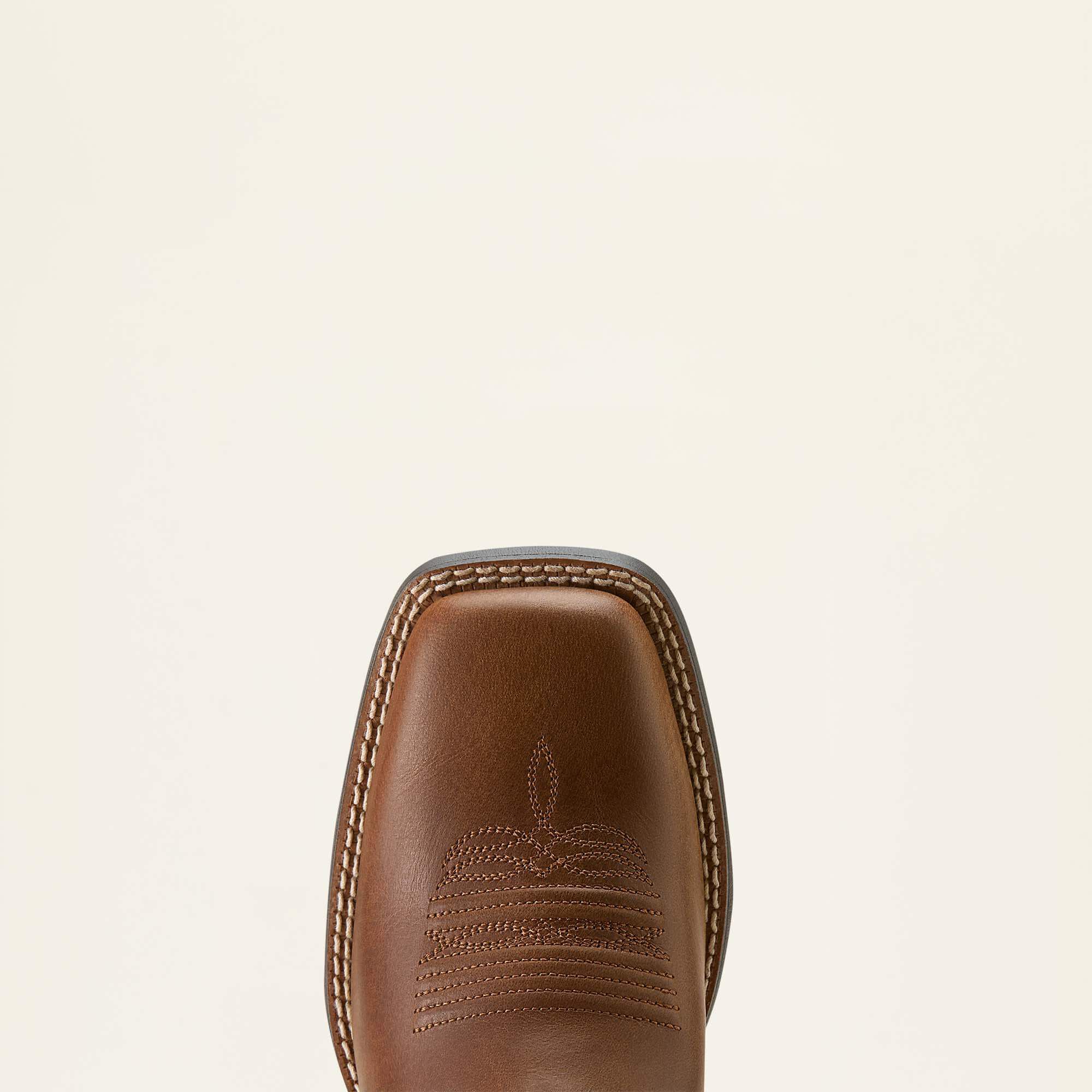 Round Up Filly Wide Square Toe Western Boot Women - SORREL CRUNCH