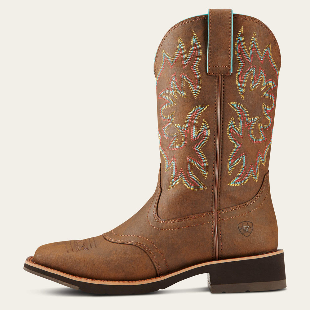 Delilah Western Boot Women - TOASTED BROWN