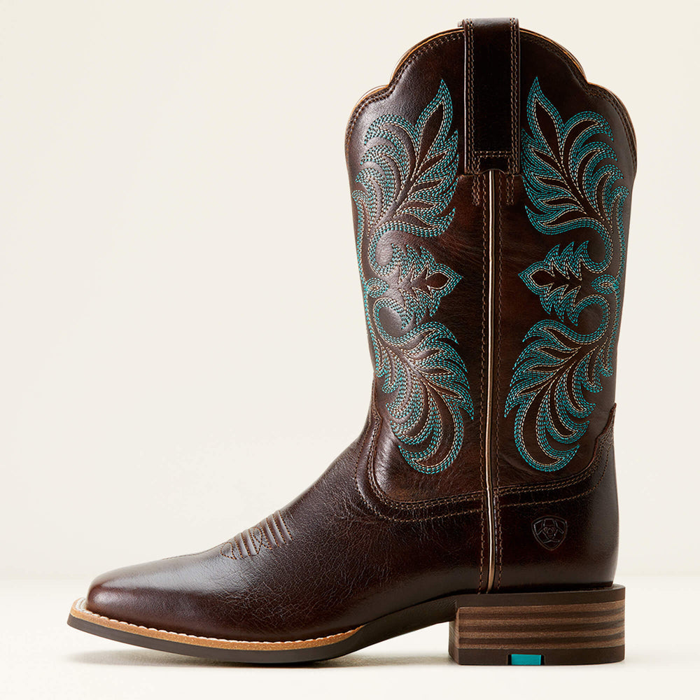 Gillette Western Boot Women - ARIZONA BROWN/MARBLE BROWN
