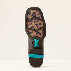 Gillette Western Boot Women - ARIZONA BROWN/MARBLE BROWN