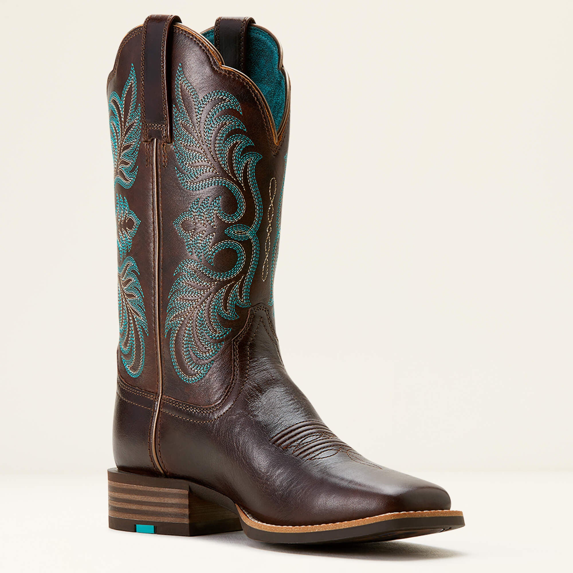 Gillette Western Boot Women - ARIZONA BROWN/MARBLE BROWN