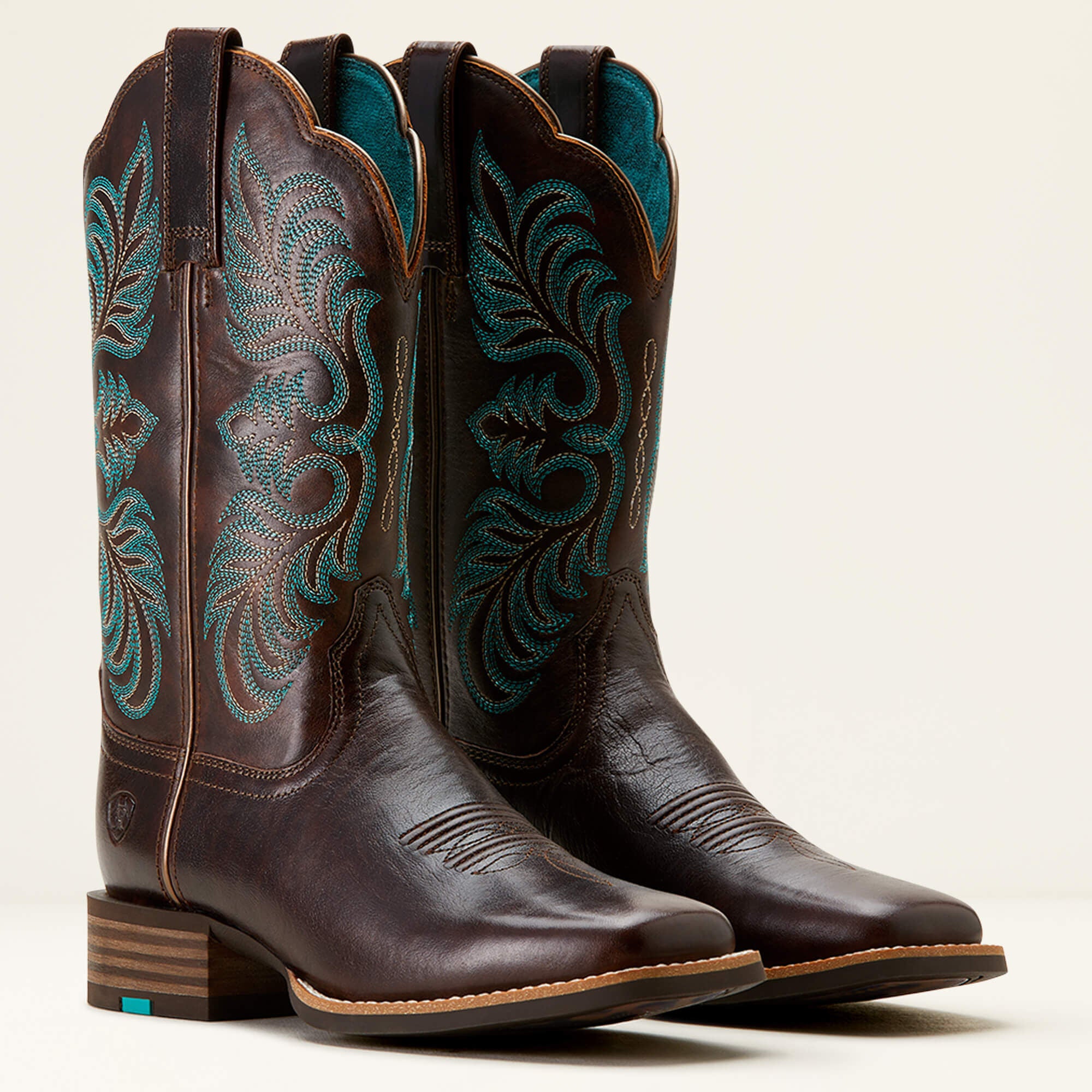 Gillette Western Boot Women - ARIZONA BROWN/MARBLE BROWN