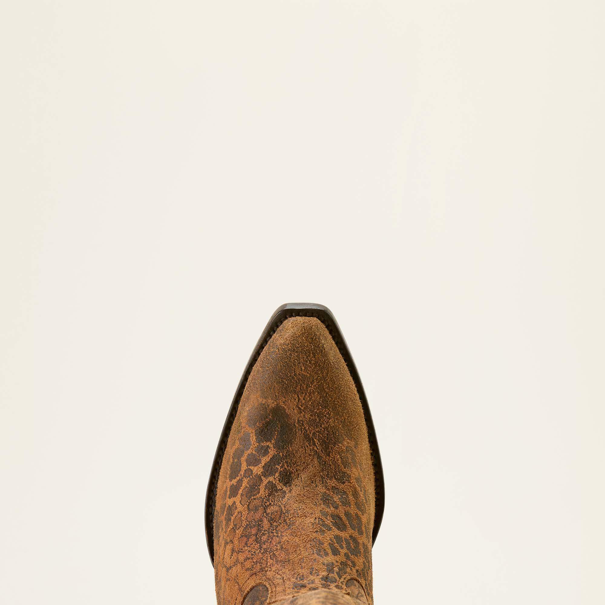 Casanova X Toe Western Boot Women - DISTRESSED LEOPARD