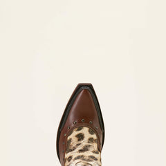 Superstarz X Toe Western Boot Women - GOLDEN HOUR/GILDED LEOPARD HAIR ON