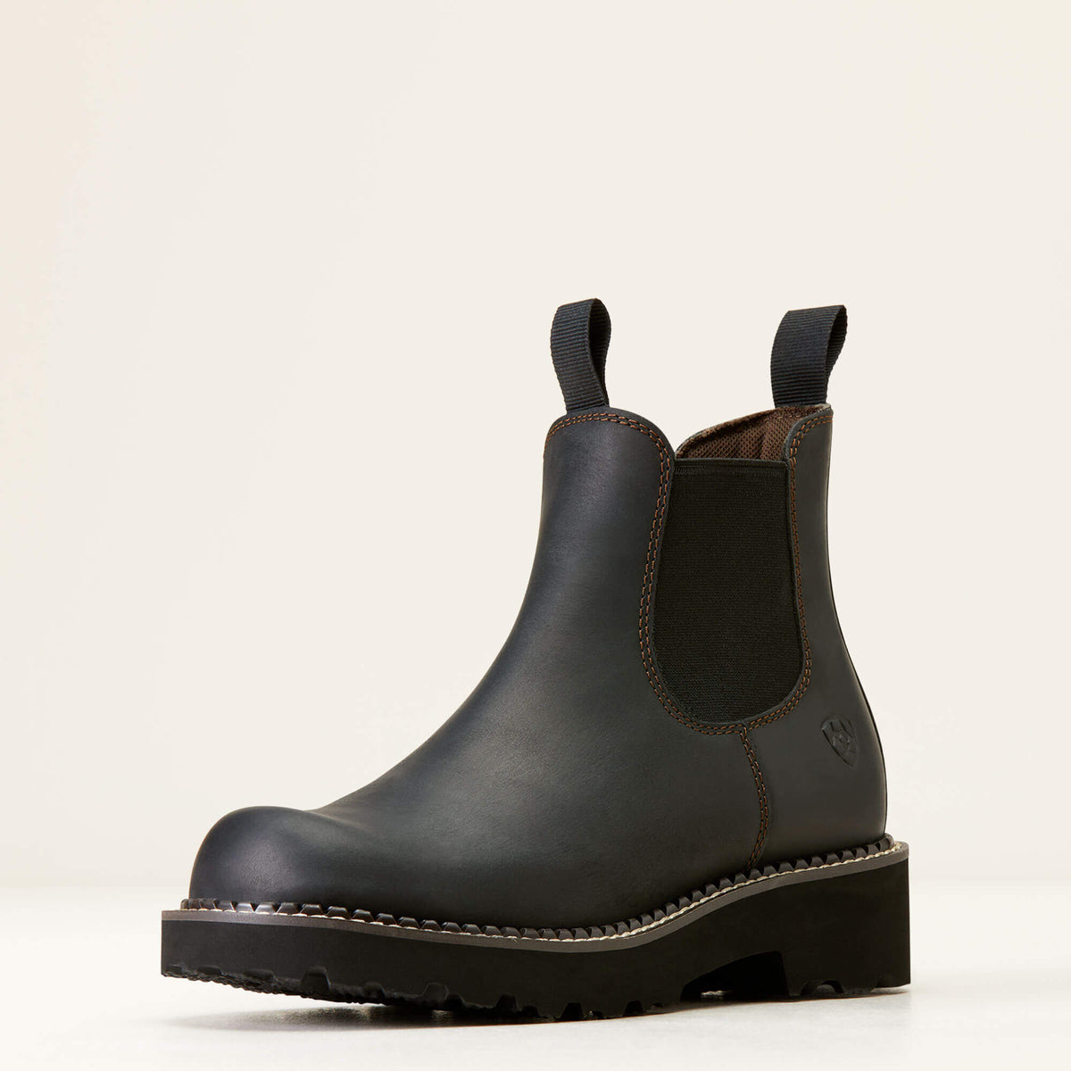 Fatbaby Chelsea Western Boot Women - BLACK DEERTAN/BLACK GORE
