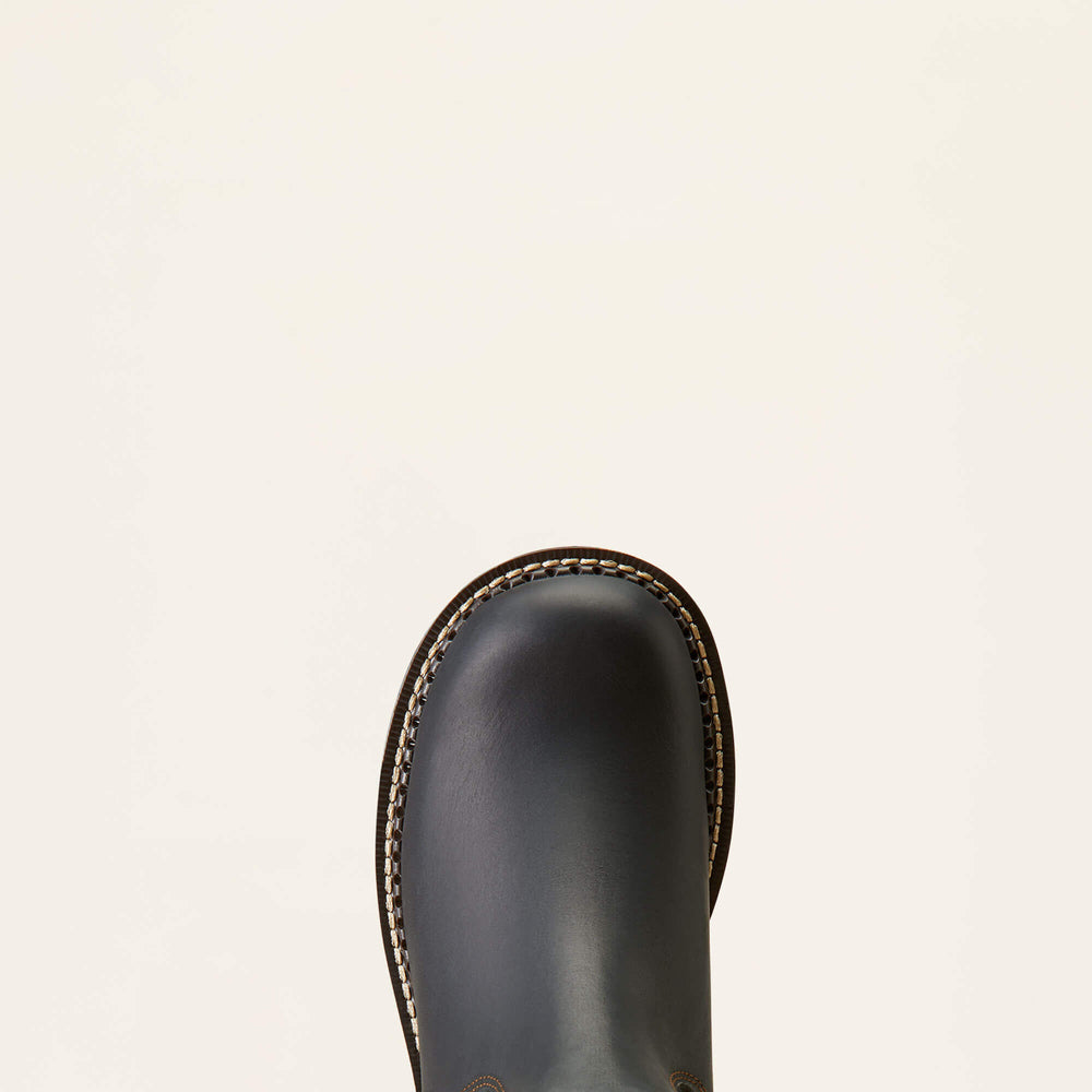 Fatbaby Chelsea Western Boot Women - BLACK DEERTAN/BLACK GORE