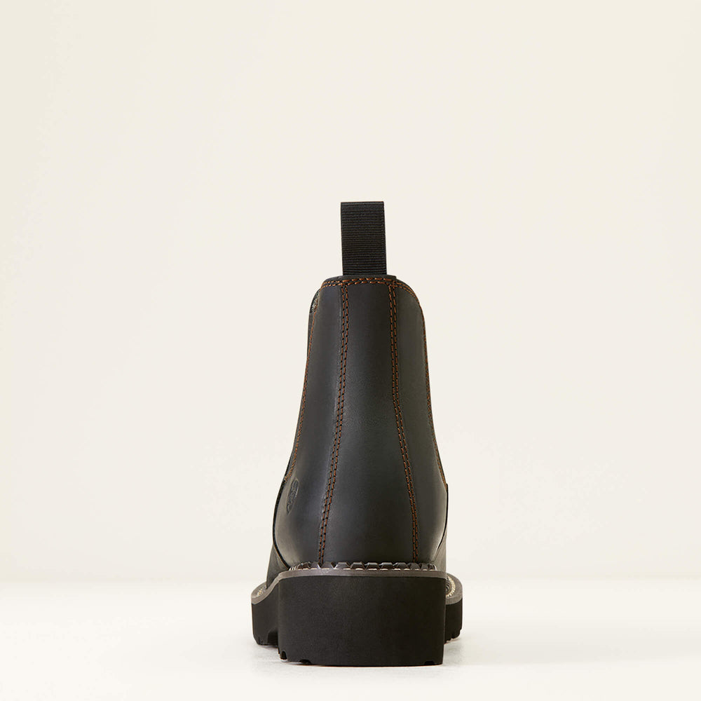Fatbaby Chelsea Western Boot Women - BLACK DEERTAN/BLACK GORE