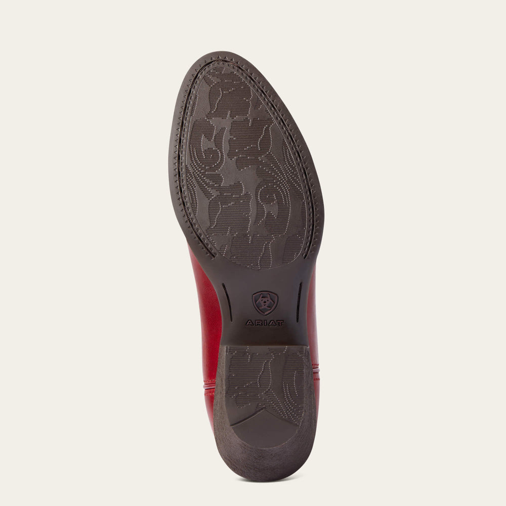 Heritage StretchFit R Toe Western Boot Women - ROSY RED