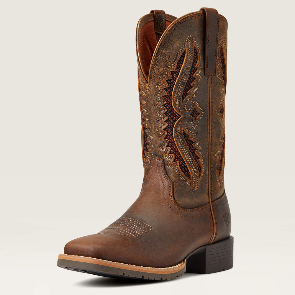 Hybrid Rancher VentTek 360° Western Boot Women - DISTRESSED TAN/ TRUFFLE