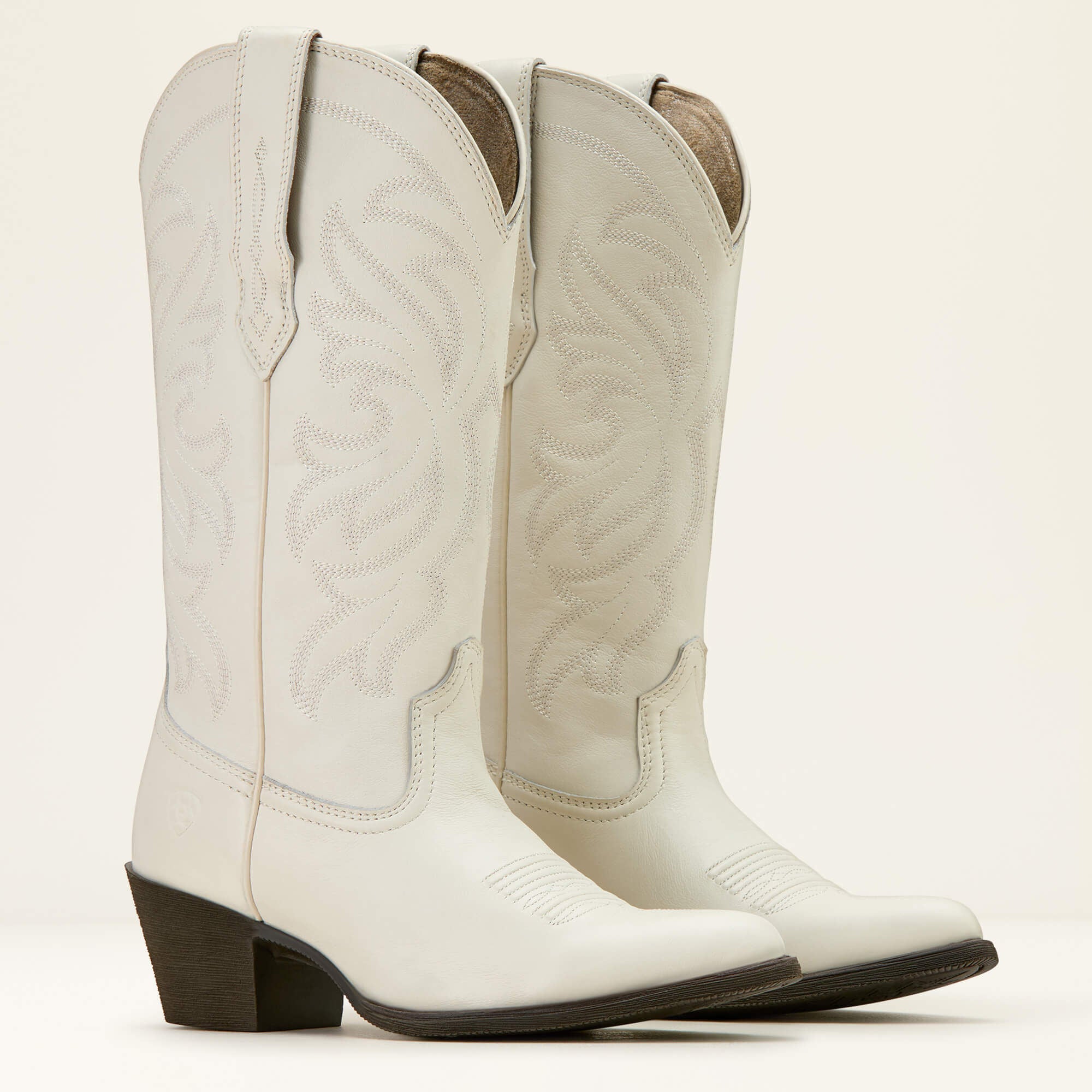 Heritage J Toe Western Boot Women - RICH CREAM