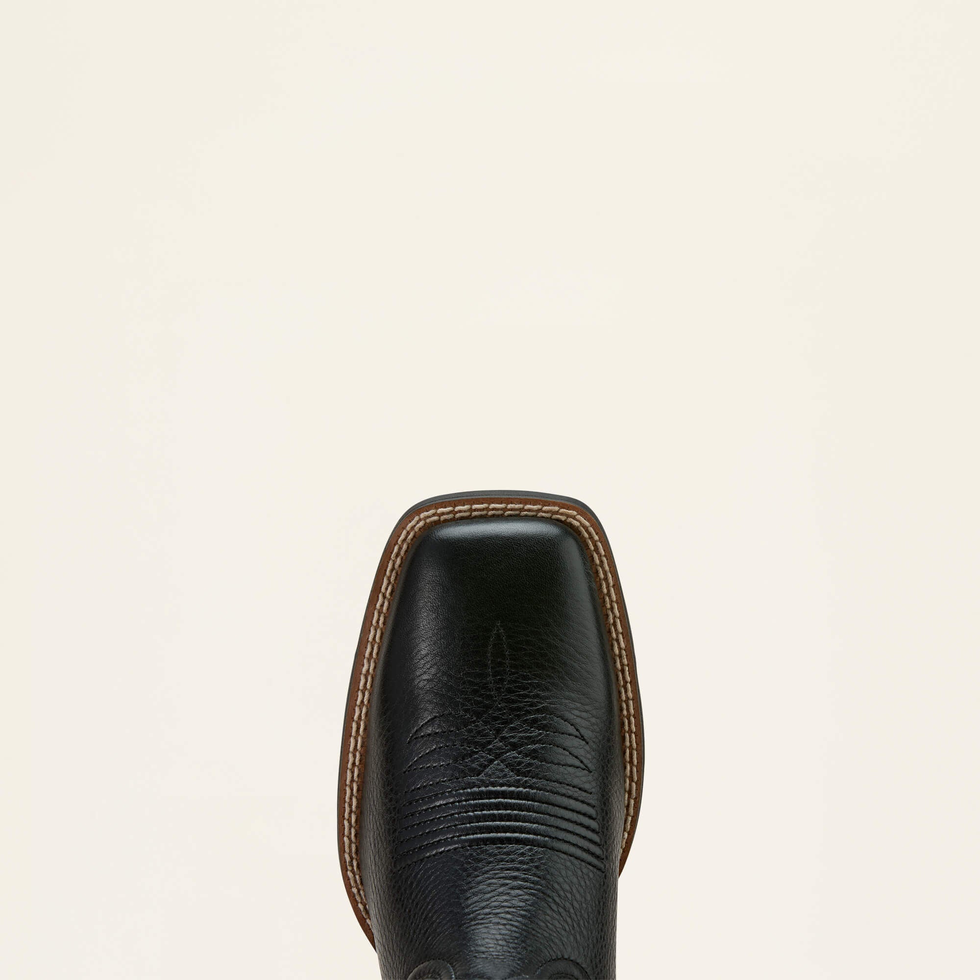 Round Up StretchFit Wide Square Toe Western Boot Women - BLACK DEERTAN