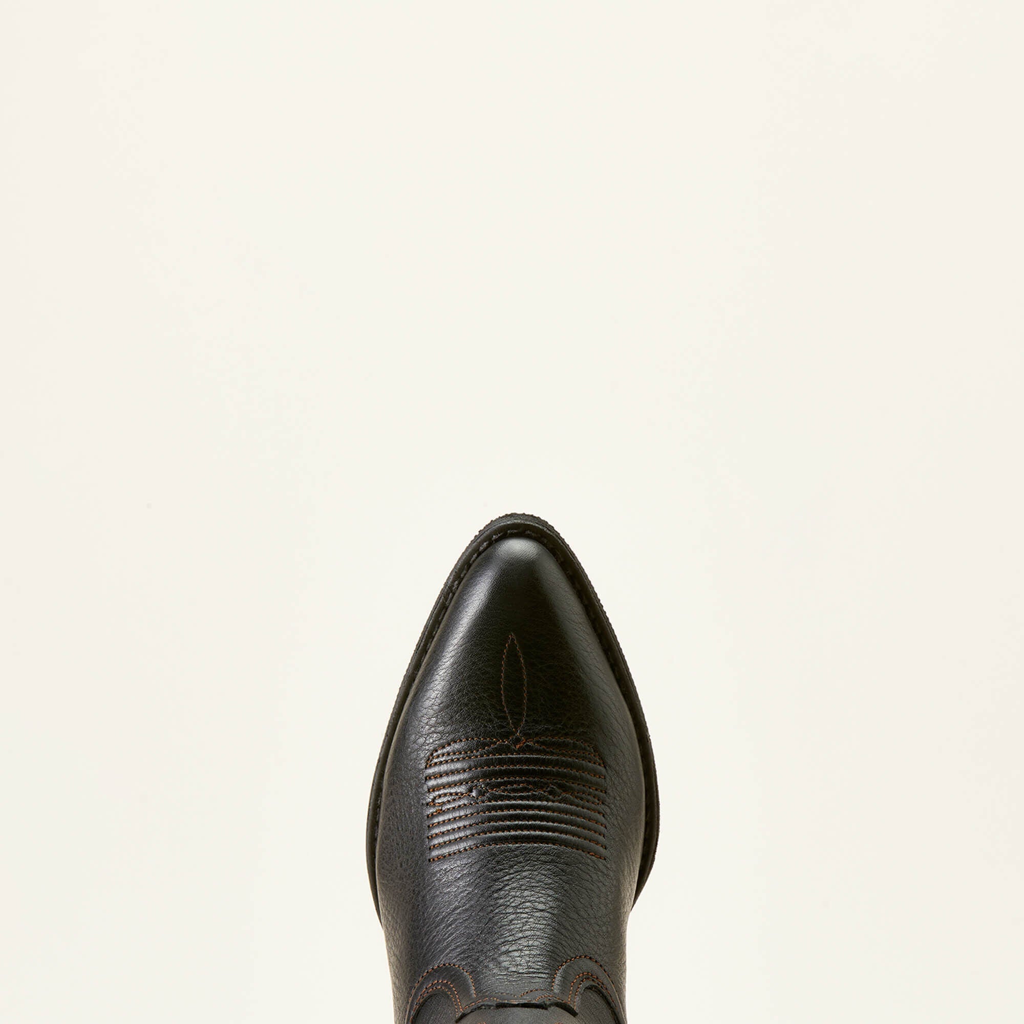 Heritage J Toe Western Boot Women - BLACK DEERTAN