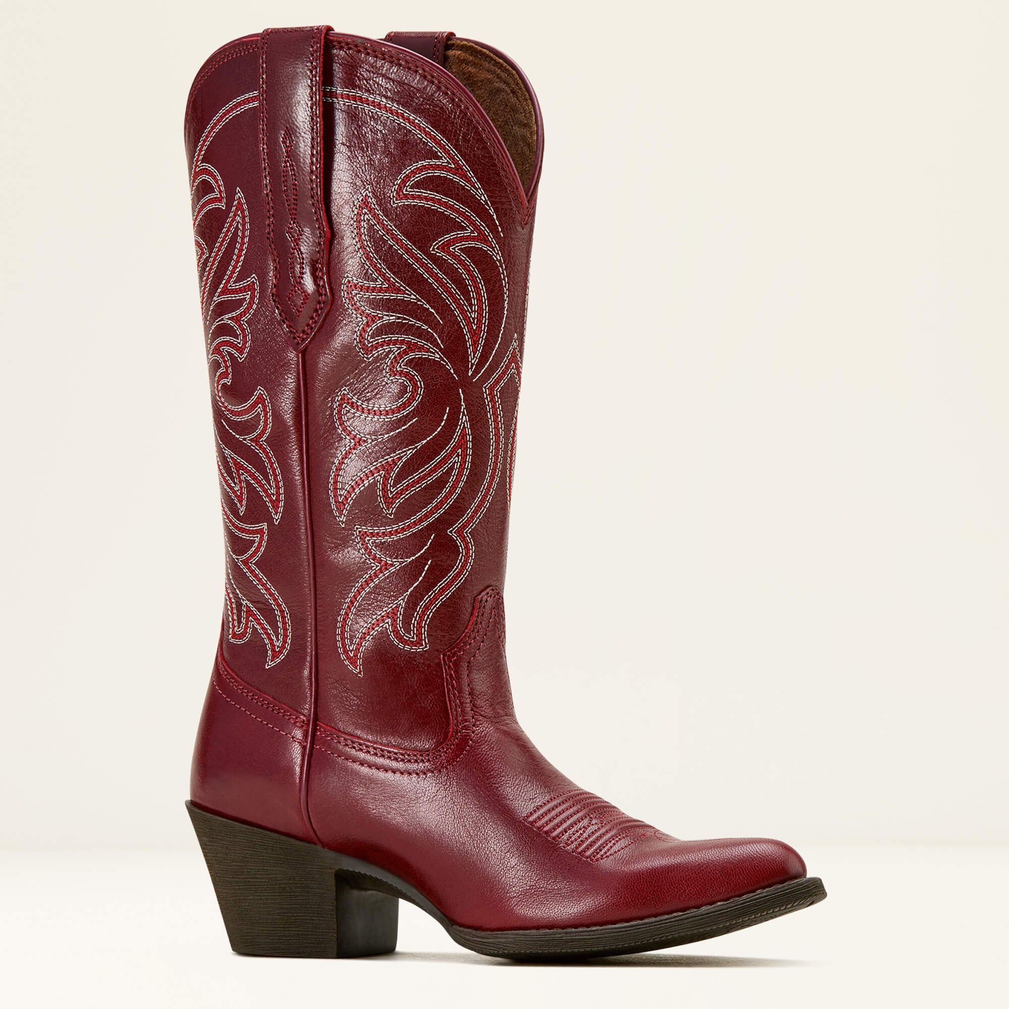 Heritage J Toe Western Boot Women - SANGRIA